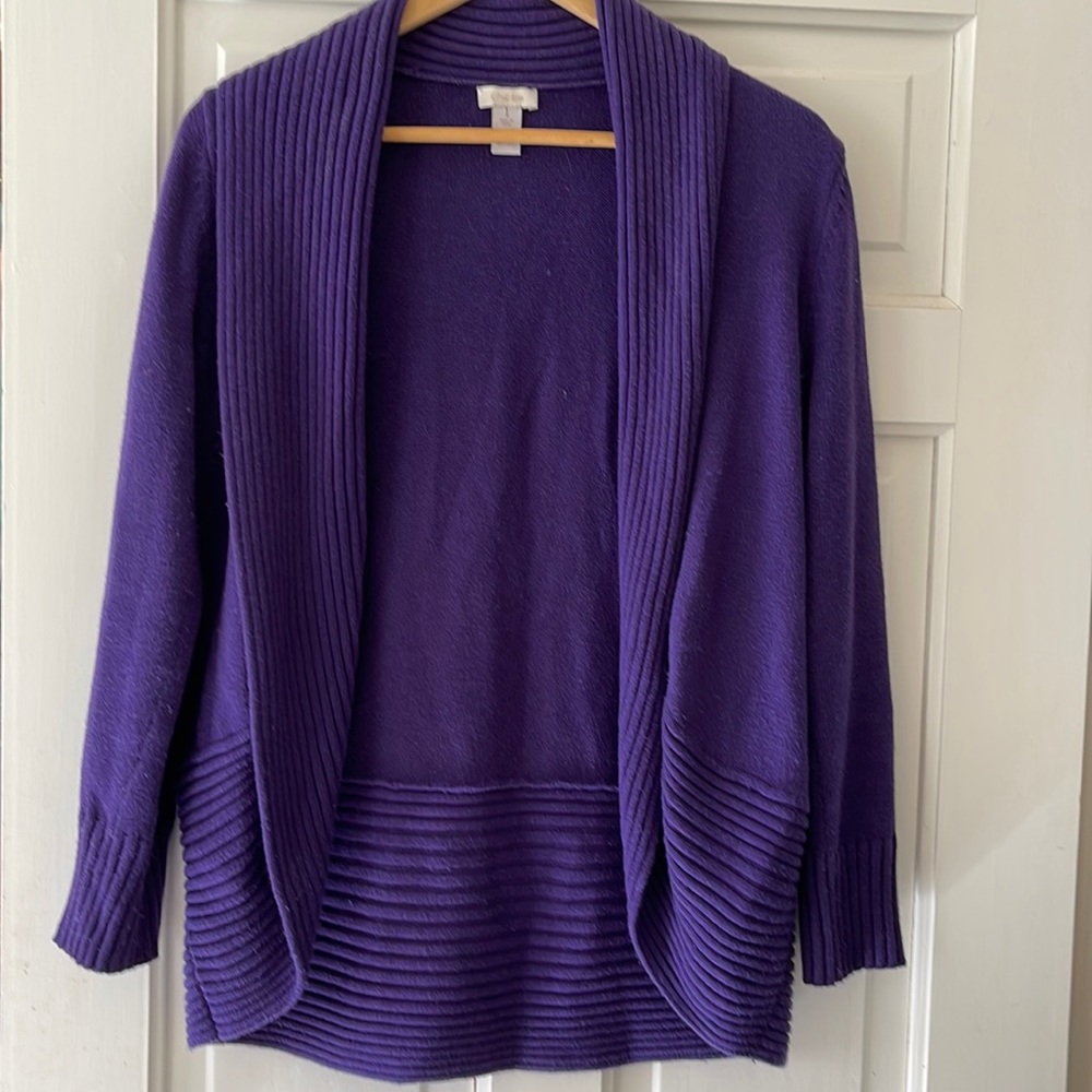 Pretty purple Chico cardigan